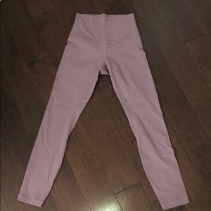 Pink Taupe Align 25” Lululemon Leggings